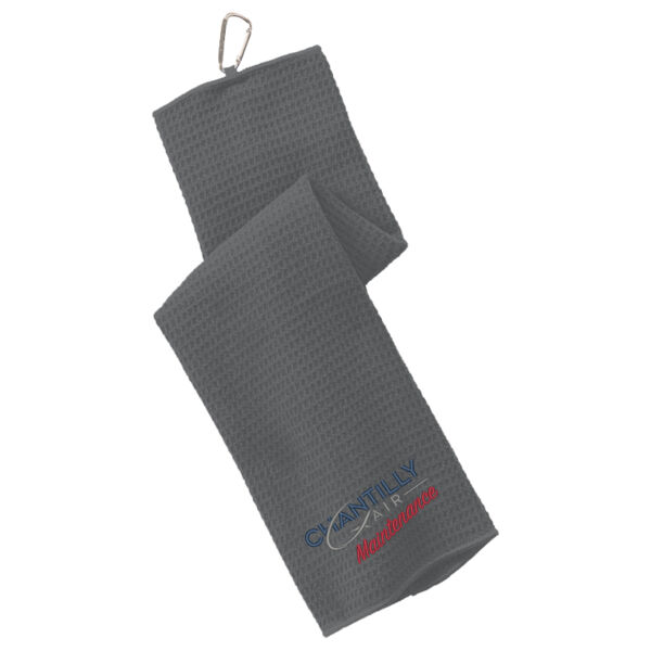  - Waffle Microfiber Golf Towel Thumbnail