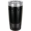 20 oz. Stainless Steel Tumbler w/Clear Lid Thumbnail